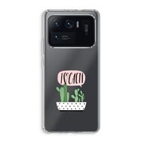 I love cacti: Xiaomi Mi 11 Ultra Transparant Hoesje
