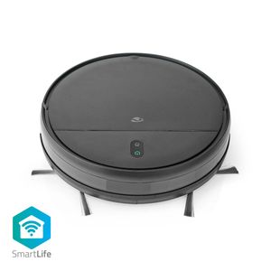 Robotstofzuiger | Willekeurig | Wi-Fi | Capaciteit opvangreservoir: 0.2 l | Automatisch opladen | Diameter: 300 mm | Maximale gebruiksduur: 90 min | Zwart | Android / IOS