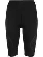 adidas by Stella McCartney short de cyclisme à logo imprimé - Noir