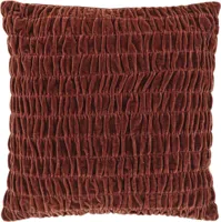 Unique Living kussen marjo 45x45cm marsala