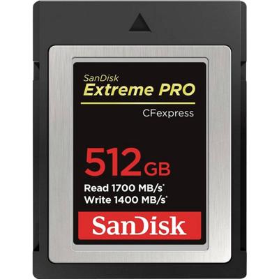 SanDisk Extreme Pro CFexpress® CFexpress-kaart Retail 512 GB