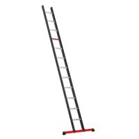 Altrex rechte ladder - Nevada - max. werkhoogte 4,50 m - 1 x 12 sporten - enkel