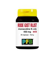 Rode gist rijst monacoline K-vrij puur