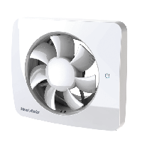 [tweedekans] [tweedekans] Svensa (vent-axia) App-gestuurde Badkamerventilator - Geur, Vocht & Lichtsensor - 140m3/h - Ø100 & Ø125mm