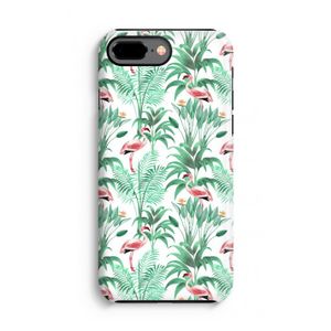 Flamingo bladeren: iPhone 8 Plus Tough Case