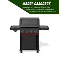 Weber Gasbarbecue spirit epx-435r stealth PRE-ORDER