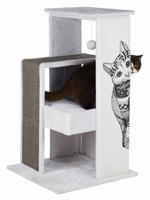 TRIXIE KRABPAAL MARIA WIT/GRIJS 58X58X101 CM TRIXIE KRABPAAL MARIA WIT/GRIJS 58X58X101 CM
