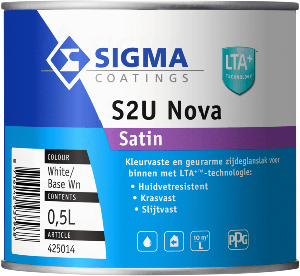 sigma s2u nova satin kleur 0.5 ltr