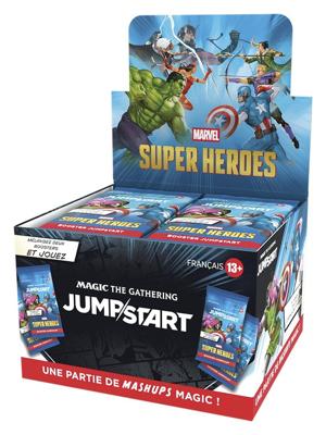 Magic the Gathering Marvel Super Heroes Jumpstart Booster Display (24) french