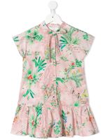 Alviero Martini Kids robe à fleurs - Rose