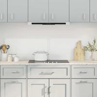 VidaXL Spatschermen keuken 2 st 80x40 cm gehard glas transparant