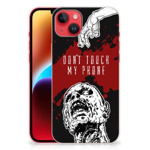 iPhone 14 Plus Silicone-hoesje Zombie Blood