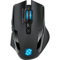 Sharkoon skiller sgm1 rgb gaming muis (zwart, 10.800 dpi, rgb leds)