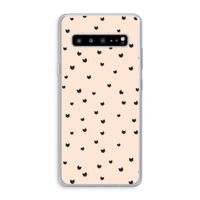 Kleine kattenkopjes: Samsung Galaxy S10 5G Transparant Hoesje