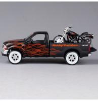 1999 Ford F350 Super Duty + FXSTB Night Train Harley-Davidson 1:24 Model Set