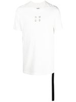 Rick Owens DRKSHDW t-shirt en coton à détails de clous - Blanc