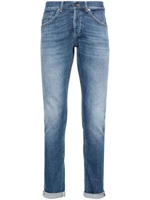 DONDUP jean fuselé à taille mi-haute - Bleu