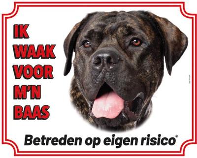 Bullmastiff Waakbord