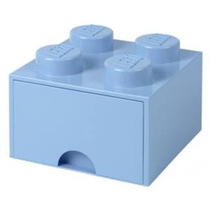 LEGO® Brick 4 Opbergbox Met Lade - Lichtblauw