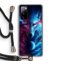 Where Light And Dark Meet: Samsung Galaxy S20 FE / S20 FE 5G Transparant Hoesje met koord