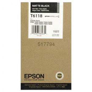 Epson inktpatroon Matte Black T611800