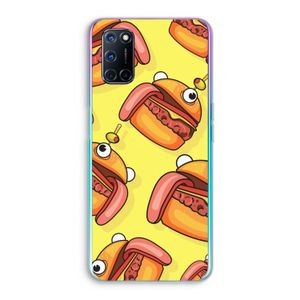 Hamburger: Oppo A52 Transparant Hoesje