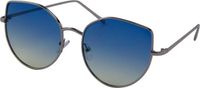 AZ Eyewear Chic zonnebril unisex zilver/blauw (5105) - thumbnail