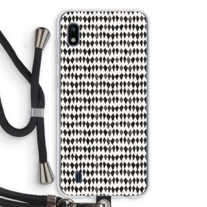 Crazy shapes: Samsung Galaxy A10 Transparant Hoesje met koord