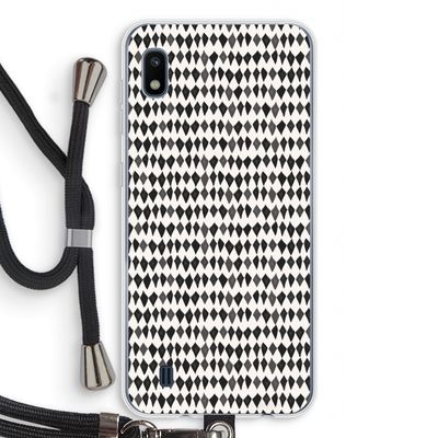 Crazy shapes: Samsung Galaxy A10 Transparant Hoesje met koord