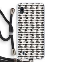 Crazy shapes: Samsung Galaxy A10 Transparant Hoesje met koord