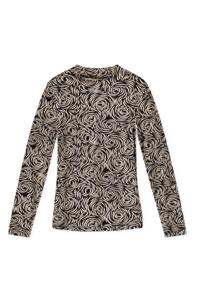 Like Flo Teens - Meisjes col trui viscose - Elin - Antraciet