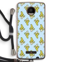 Bananas: Motorola Moto Z Force Transparant Hoesje met koord Bananas: Motorola Moto Z Force Transparant Hoesje met koord