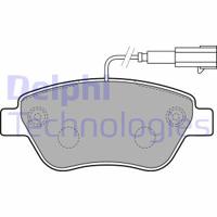 Remblokkenset, schijfrem DELPHI, u.a. fÃ¼r Fiat, Alfa Romeo - thumbnail