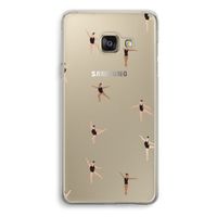 Dancing #1: Samsung Galaxy A3 (2016) Transparant Hoesje
