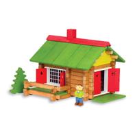 Actiefiguur Jeujura My Wooden Chalet 100 Onderdelen Playset