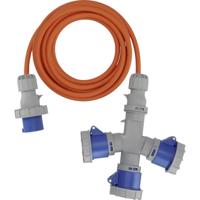 Brennenstuhl 1167670205 Stroom Camping-CEE-verlengkabel Grijs, Blauw, Oranje 2 m H07RN-F 3G 2,5 mm²