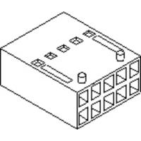 Molex 901430106 Male behuizing (kabel) Inhoud: 1 stuk(s) - thumbnail