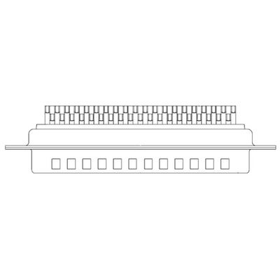 Molex 1731130066 D-sub connector Aantal polen: 78 Soldeerkelk 1 stuk(s)