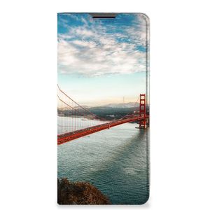 Motorola Edge 30 Pro Book Cover Golden Gate Bridge