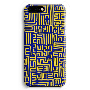 Majorelle Blue Print: iPhone 8 Plus Volledig Geprint Hoesje