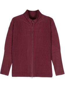 Homme Plissé Issey Miyake Jack met rits - Rood