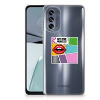 Motorola Moto G62 5G | Sillicone Back Cover | Popart Princess
