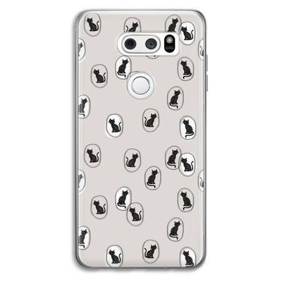 Miauw: LG V30 Transparant Hoesje