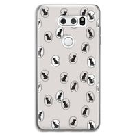 Miauw: LG V30 Transparant Hoesje