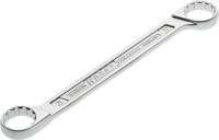 HAZET Dubbele ringsleutel 610N-21X22 · Buitentwaalfkant tractieprofiel · SW 21 x 22 mm