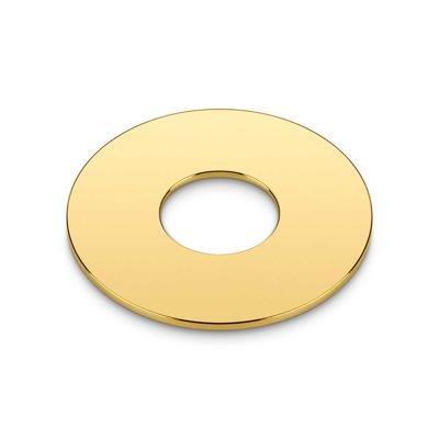 Schaller Toggle Switch Plate Metaal Verguld 15200500