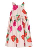 Molo robe Clover à imprimé fraise - Rouge