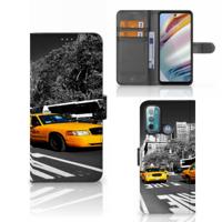 Motorola Moto G60 | Flip Cover | New York Taxi