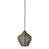 Light & Living - Hanglamp ALVARO - Ø20x22cm - Brons