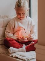 Oplaadbaar nachtlampje appel rood